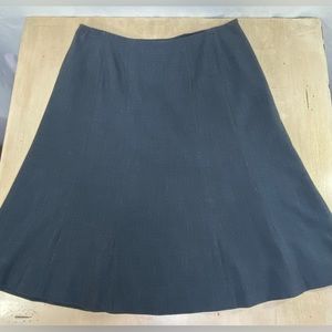 CK Calvin Klein Skirt Charcoal Size 6 Style Cserickd Work Office Grey Suit